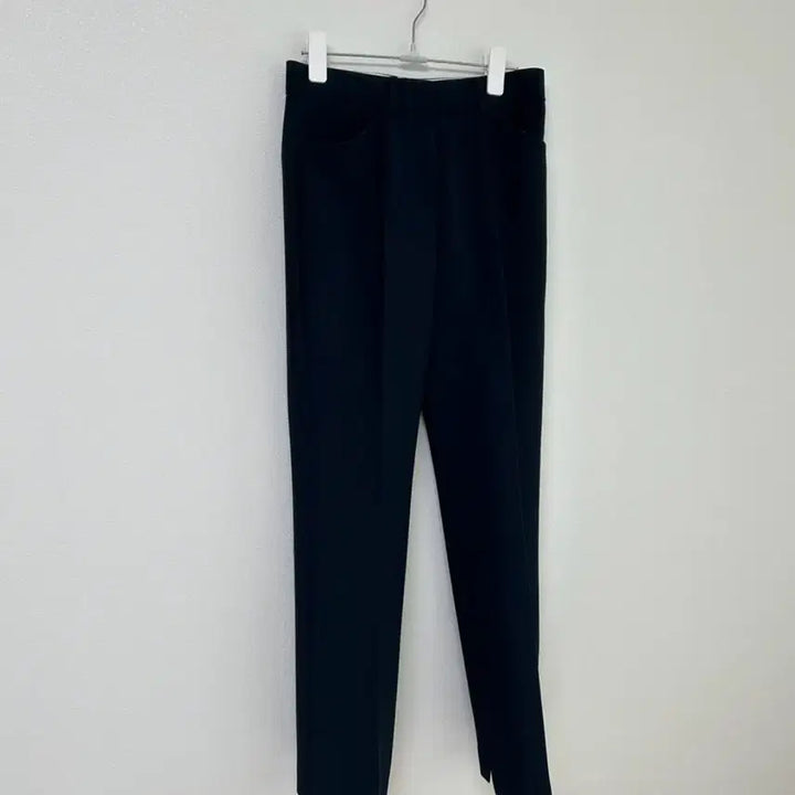 [BUNJANG] Dunst Slim Bootcut Slacks Navy S / 던스트 슬림 부츠컷 슬랙스 네이비 S