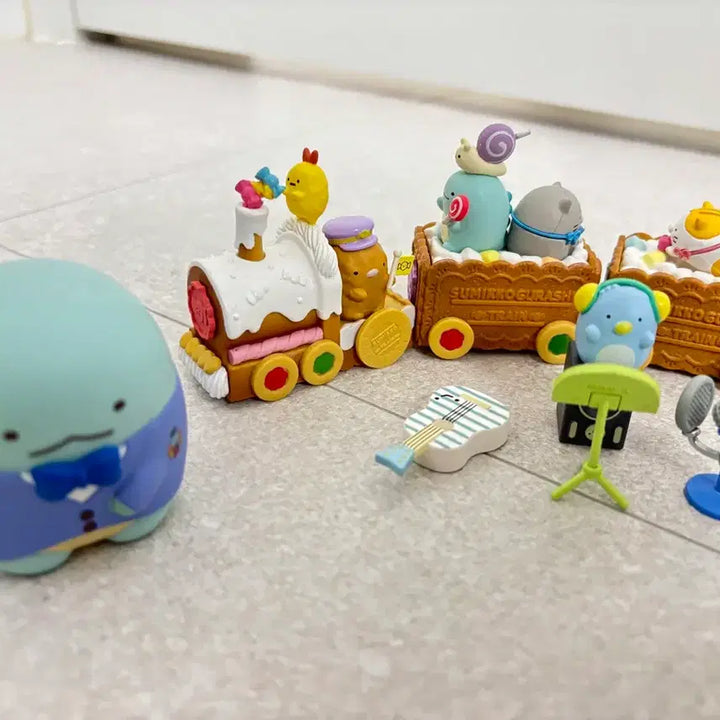 [BUNJANG] Sumikko Gurashi Train Rement Figure Bundle Set / 스밋코구라시 기차 리멘트, 피규어 일괄판매
