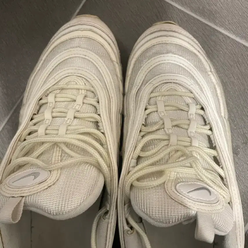 [BUNJANG] Nike Air Max 97 Triple White Sneakers / 에어맥스 97 트리플화이트