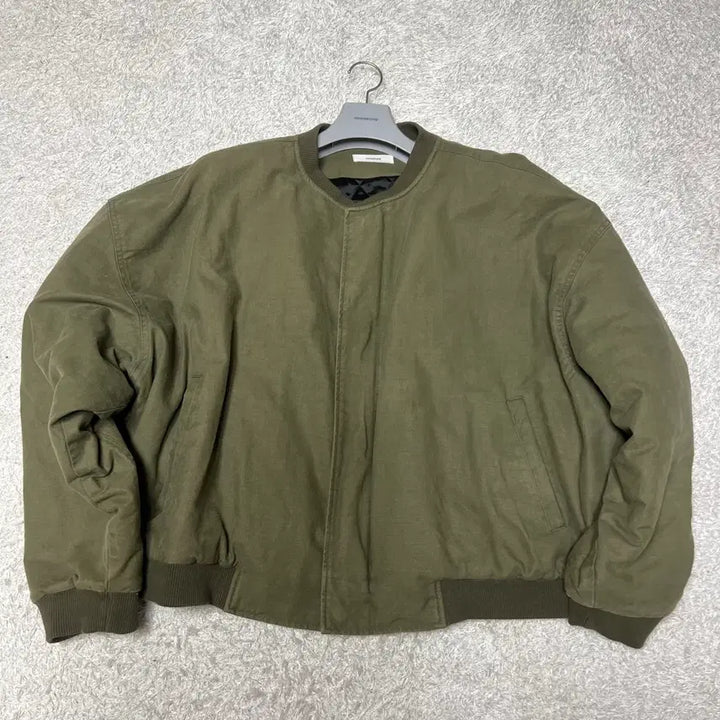 [BUNJANG] Nonode Surfer Dyed Bomber Jacket Vintage Khaki / [OS] 논노드 서퍼 다이 봄버 자켓 빈티지 카키