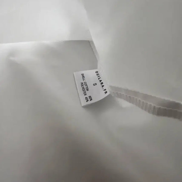 [BUNJANG] OUI LARA White Frill Blouse S / 위라라 OUI LARA.FR 화이트 프릴 블라우스 S