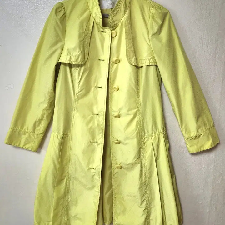 [BUNJANG] SOUP Yellow Trench Raincoat / SOUP 레인코트 (밝은노랑색)
