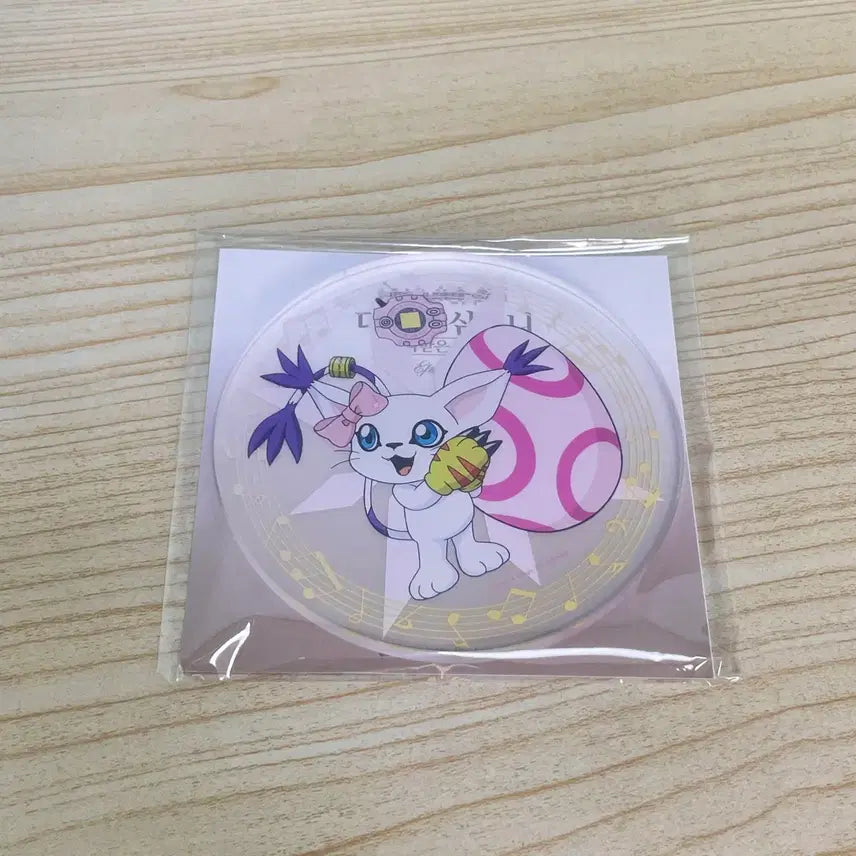 [BUNJANG] Digimon Symphony Gatomon Acrylic Coaster (Sealed) / 디지몬 심포니 아크릴 코스터 가트몬 미개봉