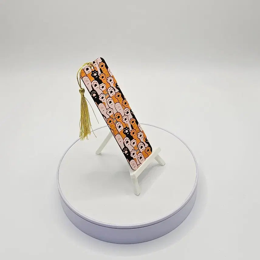 [SOLD OUT] [3D 메모리 아트] 고양이 발바닥 패턴 책갈피