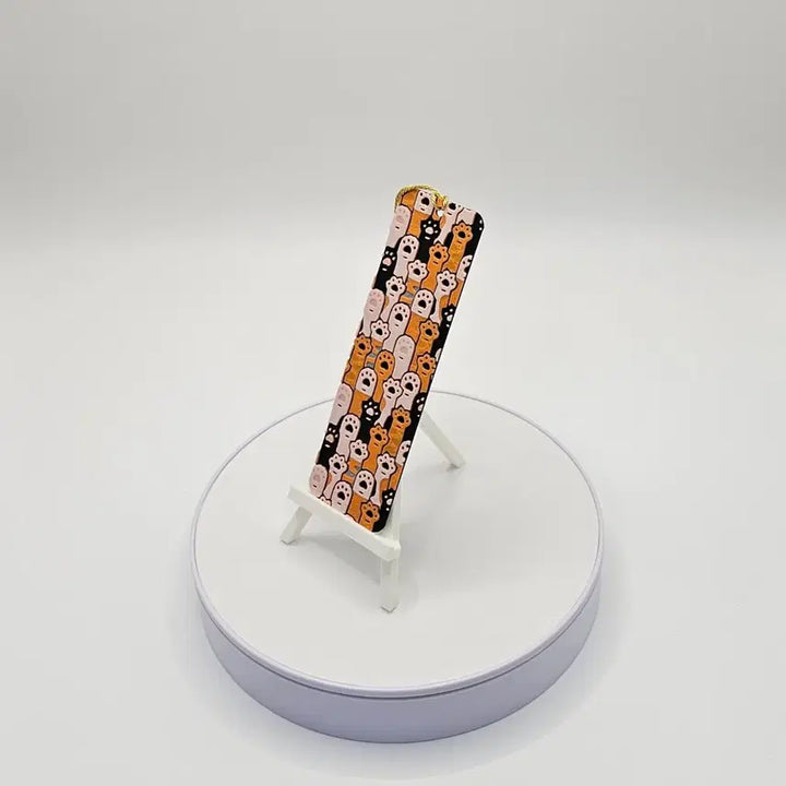 [SOLD OUT] [3D 메모리 아트] 고양이 발바닥 패턴 책갈피