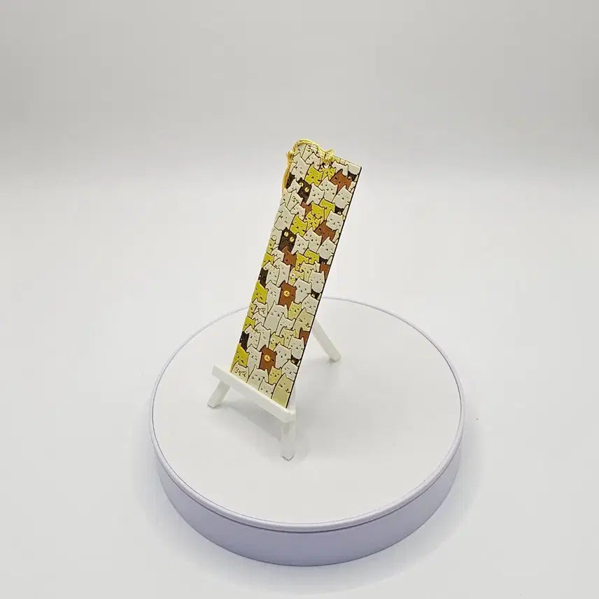 [SOLD OUT] [3D 메모리 아트] 고양이 패턴 책갈피