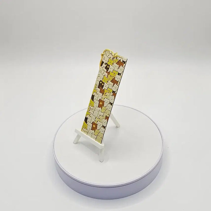 [SOLD OUT] [3D 메모리 아트] 고양이 패턴 책갈피