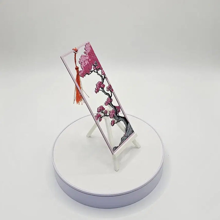 [SOLD OUT] [3D 메모리 아트] 미니어처 벚꽃 책갈피