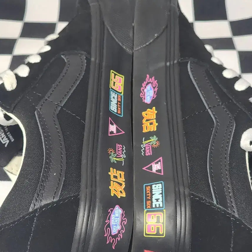 [BUNJANG] Vans Skate Low Black Sneakers / 반스 마켓 스케이트 로우 블랙 230mm
