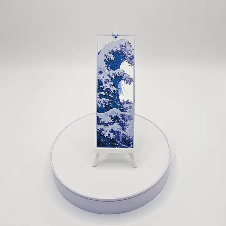 [SOLD OUT] [3D 메모리 아트] 미니어처 파도 책갈피