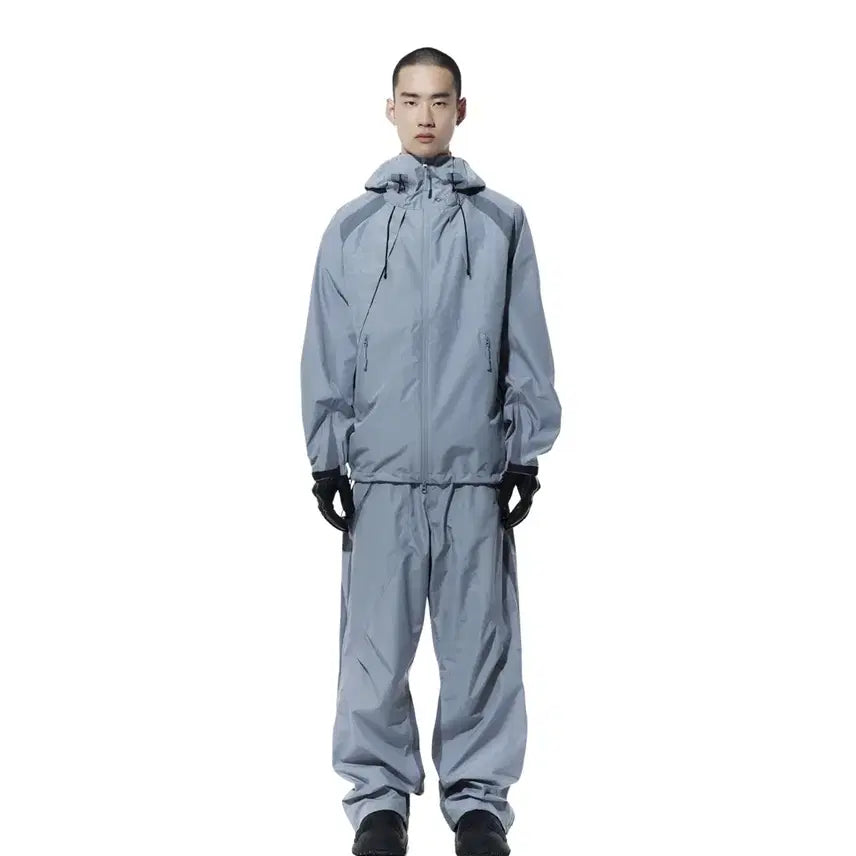[BUNJANG] Sansan Gear Wind Shielded Pants - Ice Gray / 산산기어 윈드 쉴디드 팬츠 - 아이스그레이