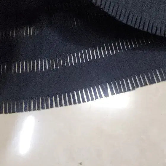 [BUNJANG] Pleats Please Long Sleeve Top and Wide Pants Set / 플리츠플리즈 반목 긴팔과 와이드팬츠