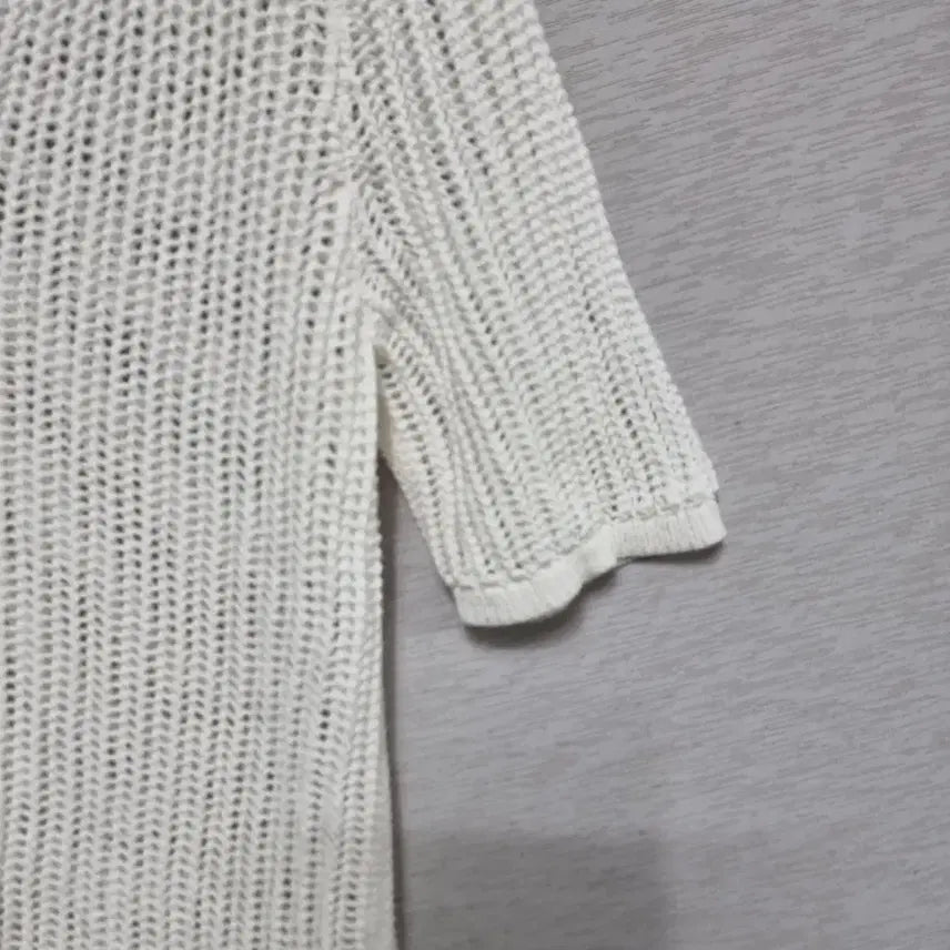 [BUNJANG] Uniqlo Lemaire Collaboration Short Sleeve Collar Knit (Women&