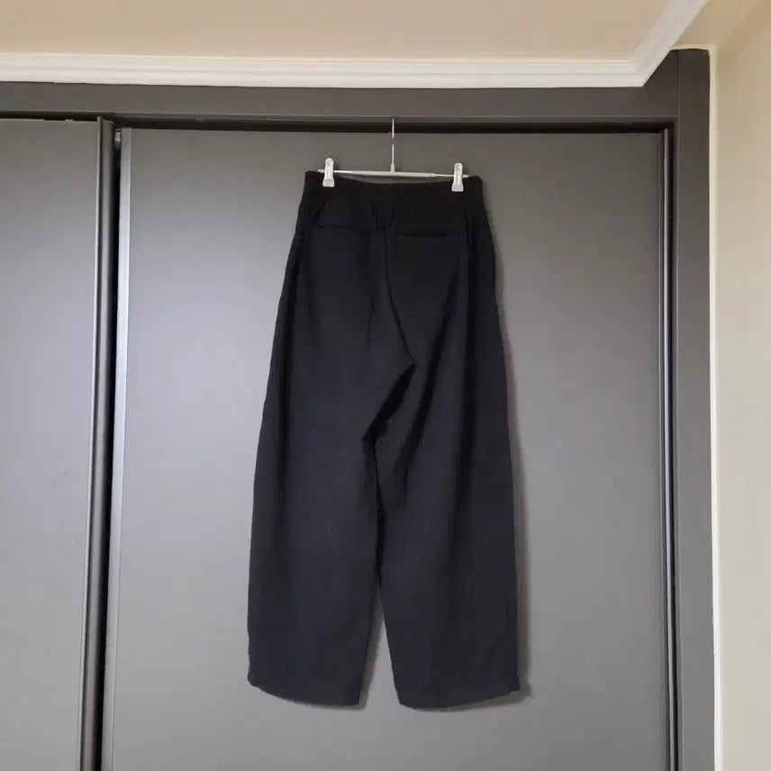[BUNJANG] Brown Yak Easy Pants Black / [3] 브라운야드 이지팬츠 블랙 / 밴딩 브야 니트 팬츠
