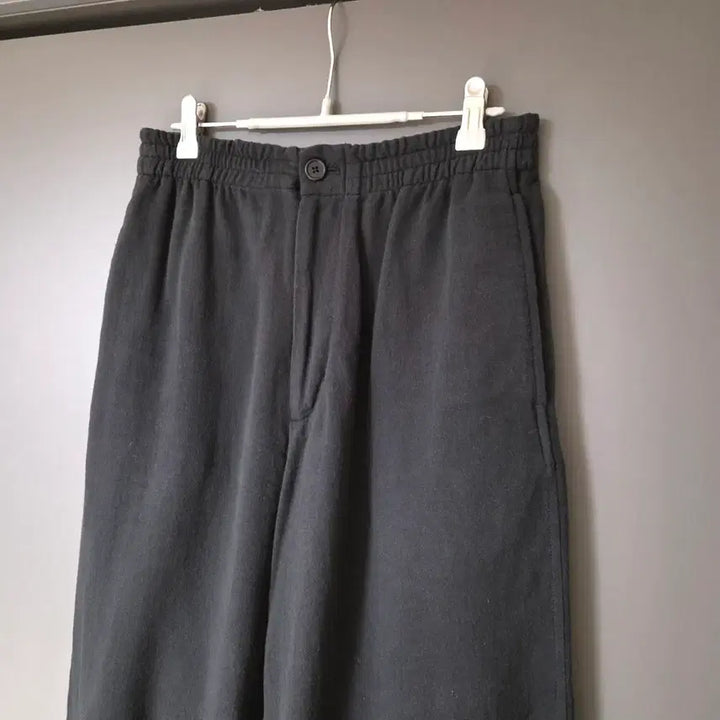 [BUNJANG] Brown Yak Easy Pants Black / [3] 브라운야드 이지팬츠 블랙 / 밴딩 브야 니트 팬츠