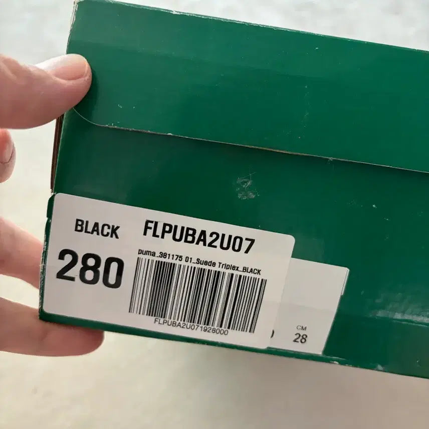 [BUNJANG] Puma Suede Black 280mm Sneakers / 푸마 스웨이드 280