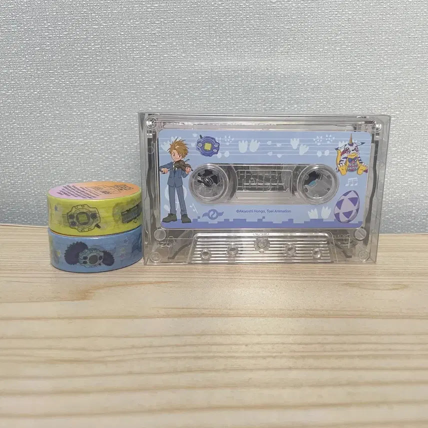 [BUNJANG] Digimon Symphony Masking Tape Dispenser Bundle / 디지몬 심포니 마스킹테이프 디스펜서 미개봉 일괄 매튜 리키