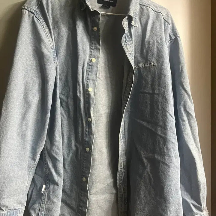 [BUNJANG] thisisneverthat Denim Shirt / 디스이즈네버댓 데님 셔츠