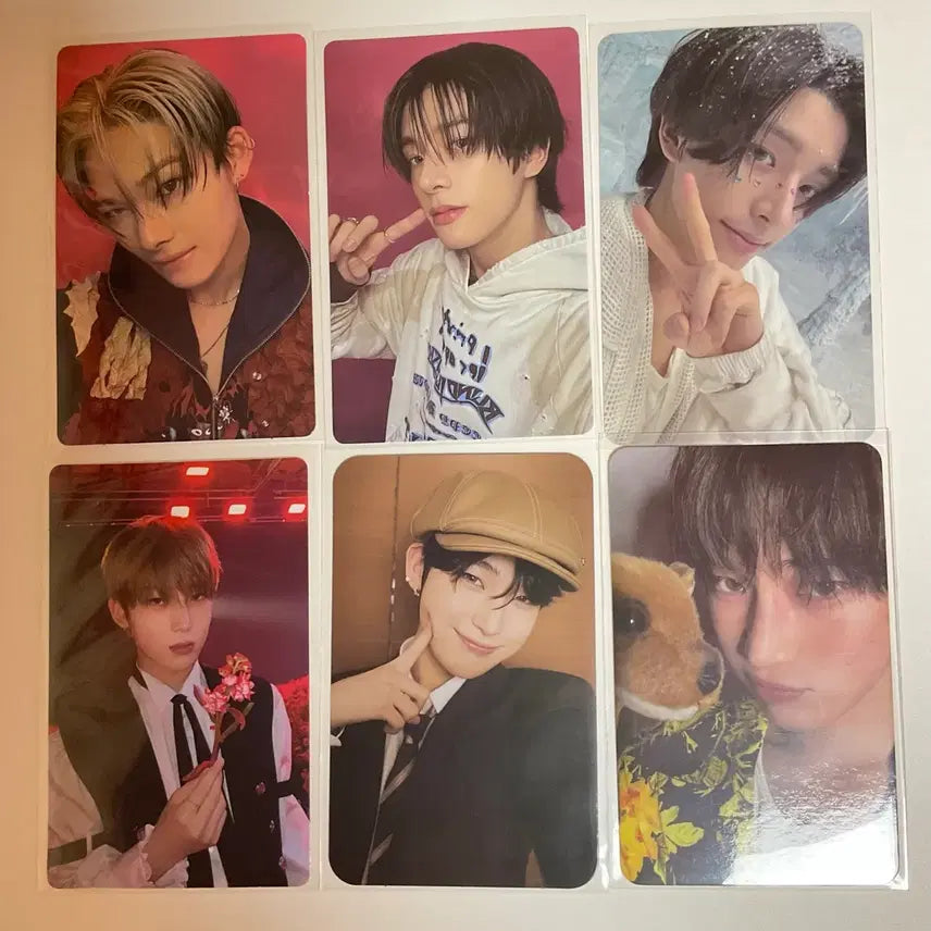 [BUNJANG] ENHYPEN Jake Sunoo Ni-ki Photocard Bundle Set / 엔하이픈 제이크 선우 니키 포카 일괄