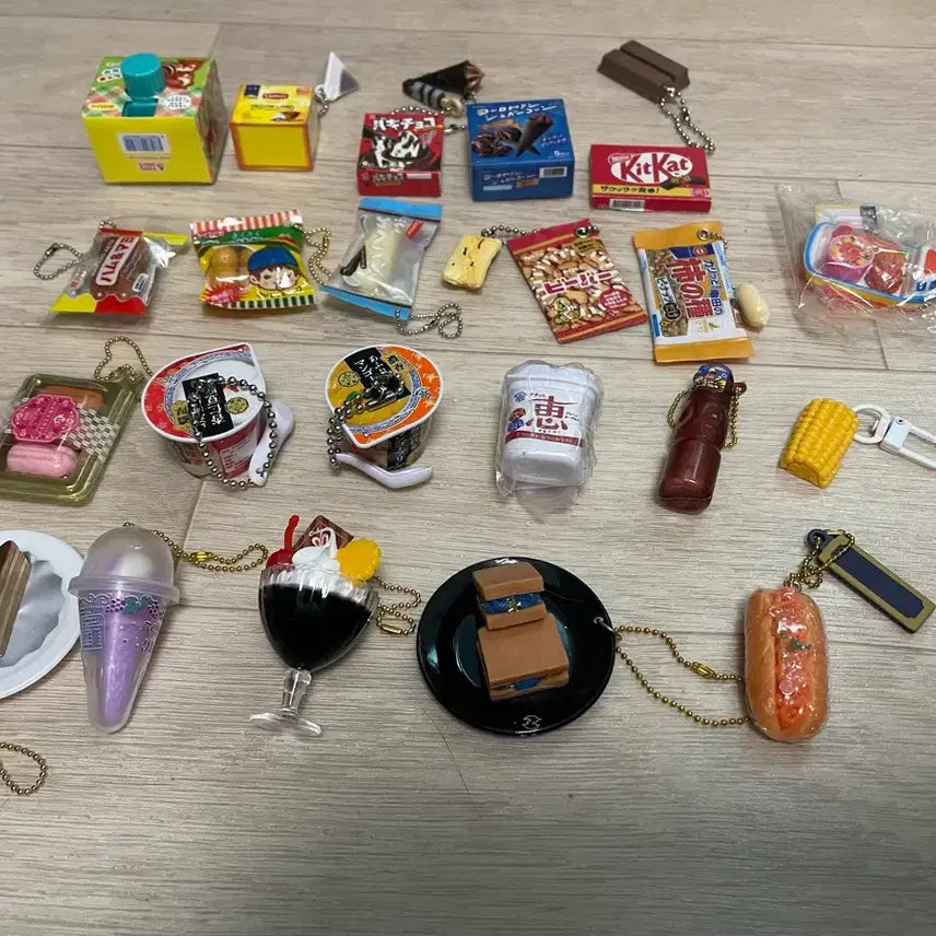 [BUNJANG] Japanese Food Gachapon Collection Set / 일본 음식 가챠 22개 일괄 판매