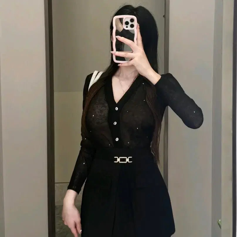 [BUNJANG] Blackhole J Lamellose Cubic Skirt / 수입의류큐빅치마(71900) 블랙홀제이 라멜로즈