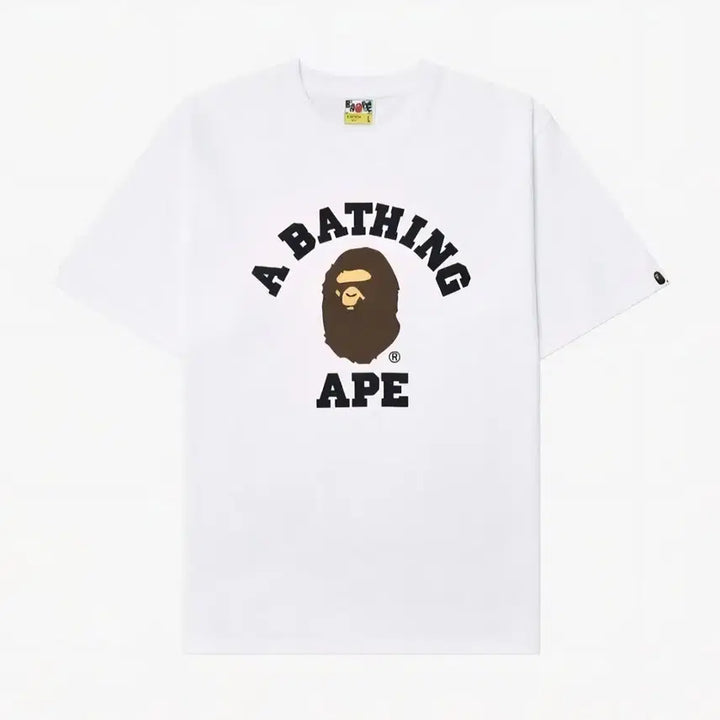 [BUNJANG] BAPE College Logo T-Shirt (New) / <특가>베이프 컬리지 로고 반팔티(새상품)