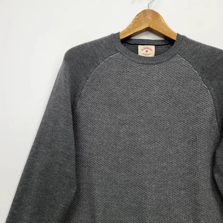 [BUNJANG] Brooks Brothers Grey Wool Knit Sweater Size S / 브룩스 브라더스 그레이 울니트/S/앨리스/1032
