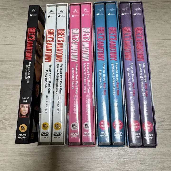 [BUNJANG] 메디컬 미드 그레이 아나토미 시즌 1-3 DVD 세트 / 메디컬 미드 그레이 아나토미 시즌 1-3 DVD 세트