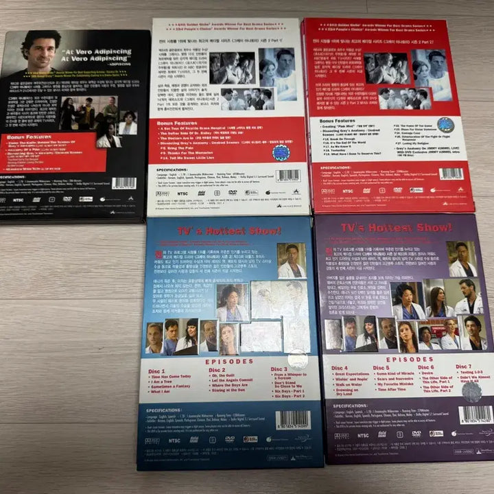 [BUNJANG] 메디컬 미드 그레이 아나토미 시즌 1-3 DVD 세트 / 메디컬 미드 그레이 아나토미 시즌 1-3 DVD 세트