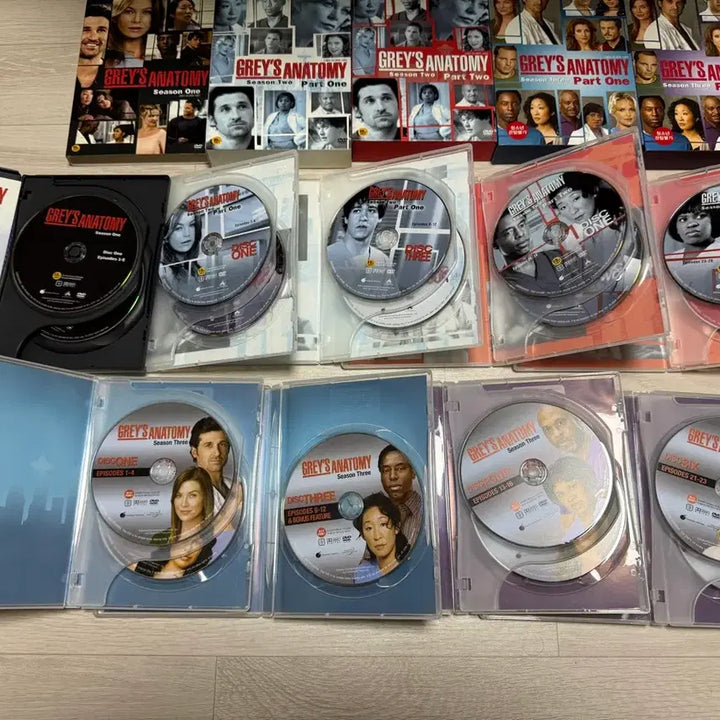 [BUNJANG] 메디컬 미드 그레이 아나토미 시즌 1-3 DVD 세트 / 메디컬 미드 그레이 아나토미 시즌 1-3 DVD 세트