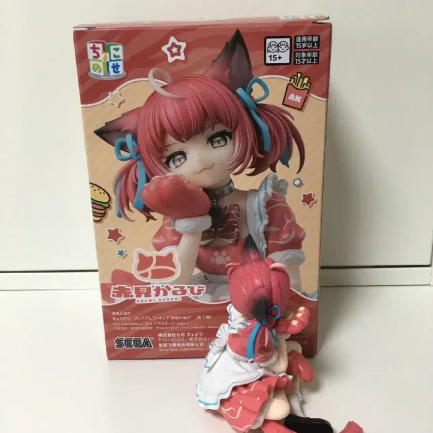 [BUNJANG] Sega Chokonose Akami Karubi Figure / 세가 쵸코노세 니지산지 아카미 카루비 피규어 판매합니다!