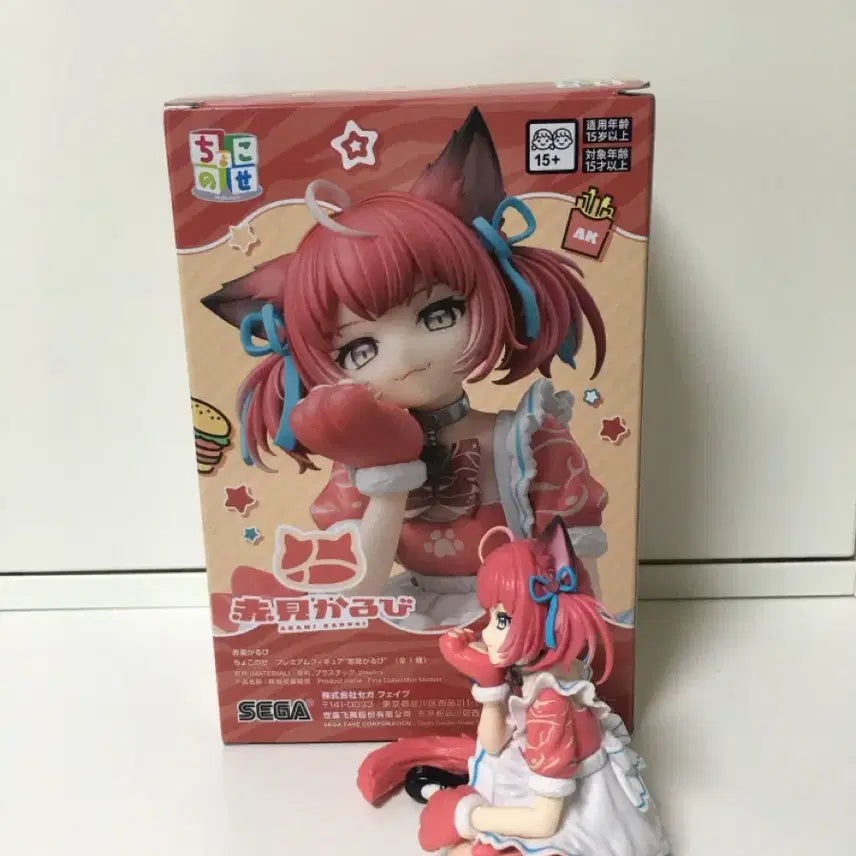 [BUNJANG] Sega Chokonose Akami Karubi Figure / 세가 쵸코노세 니지산지 아카미 카루비 피규어 판매합니다!