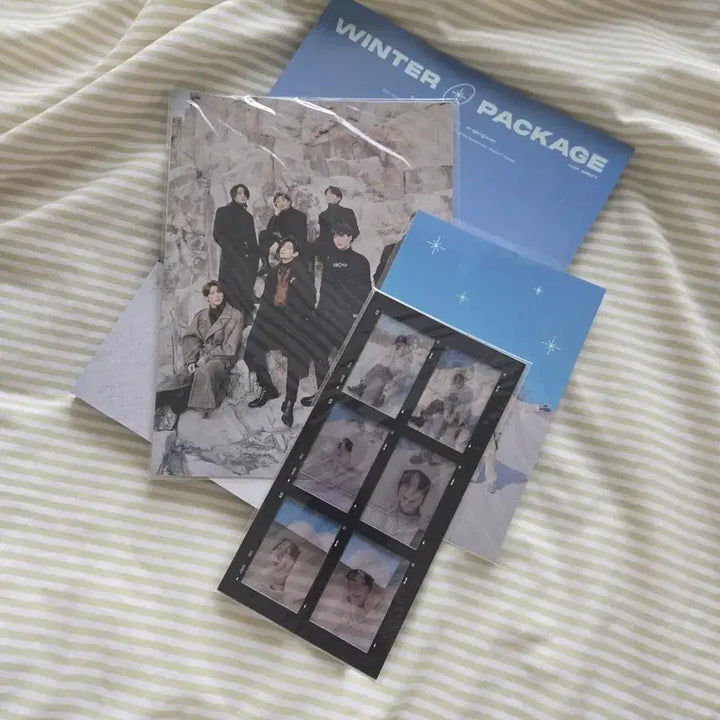 [BUNJANG] BTS 방탄소년단 윈터패키지 2020 버젼 뷔 포카 지민 프레임 포함 / BTS 방탄소년단 DVD 윈터패키지 2020  뷔 포카 지민 프레임 포함