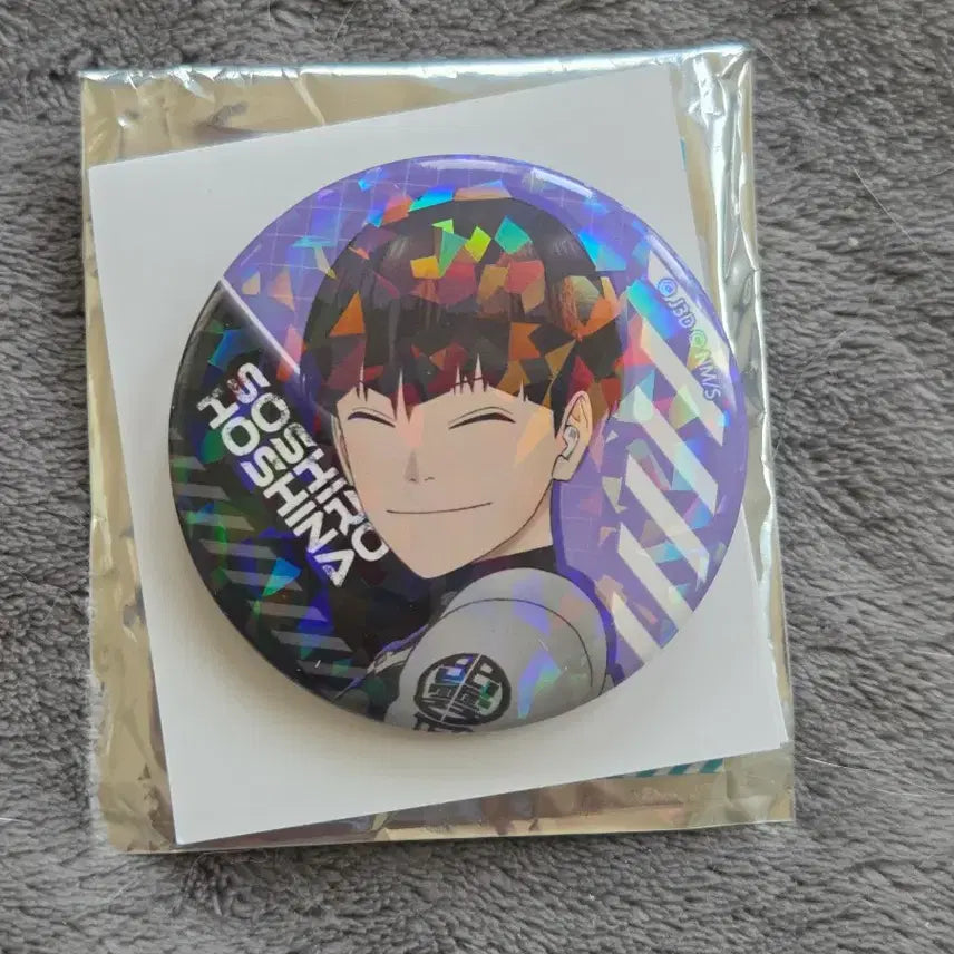 [SOLD OUT] 괴수8호 팝업 호시나 소우시로 홀로그램 캔뱃지