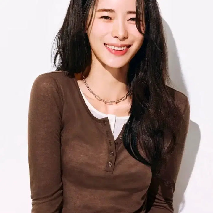 [BUNJANG] The Edge Wool Tencel Henly Neck T-Shirt 3-Piece Set - Ivory, Mocha Brown, Charcoal - Size 55 - New, Sealed / 더엣지 울텐셀 헨리넥티 3종 미개봉 새제품 아이보리 모카브라운 차콜 55