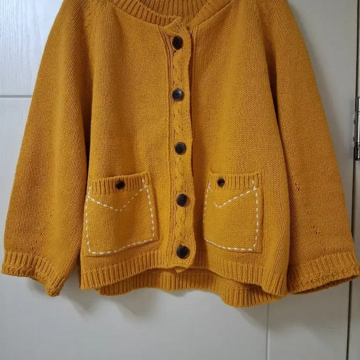 [BUNJANG] Mustard Cable Knit Cardigan / 머스타드 꽈배기 니트 가디건(26신상)