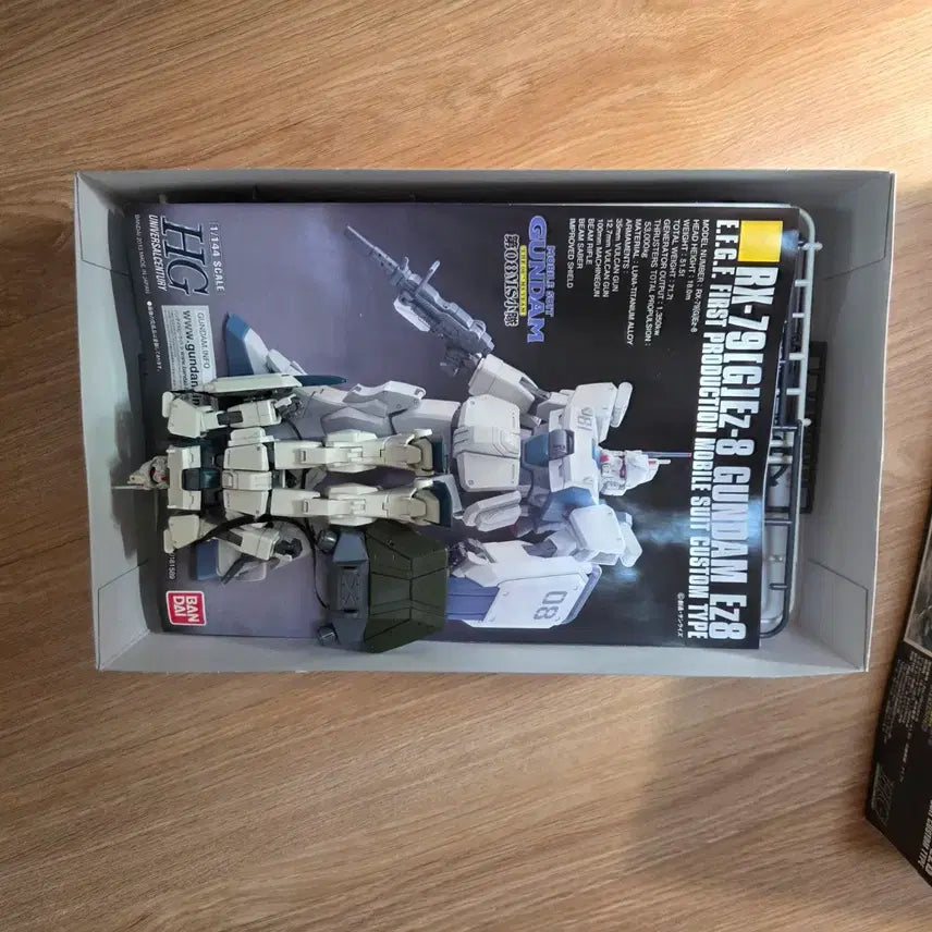 [BUNJANG] HG Gundam EZ-8 Action Figure Model Kit (Assembled) / HG 건담 EZ-8 프라모델 ( 조립 상태 )
