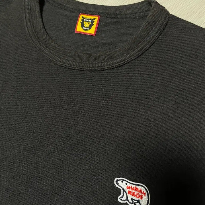 [BUNJANG] Human Made Bear Short Sleeve T-Shirt Black XL / 휴먼메이드 HUMAN MADE 베어 반팔 티셔츠 블랙 XL