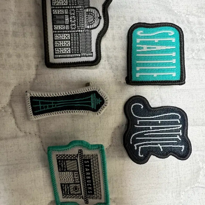 [BUNJANG] Starbucks Seattle Landmark Pin Badge Bundle Set / 스타벅스 시애틀 핀뱃지 정품일괄판매