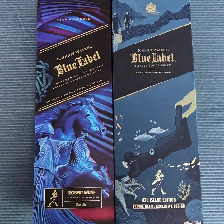 [SOLD OUT] 조니워커 블루 라벨 +제주 에디션 공병