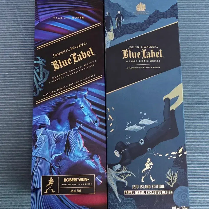 [SOLD OUT] 조니워커 블루 라벨 +제주 에디션 공병