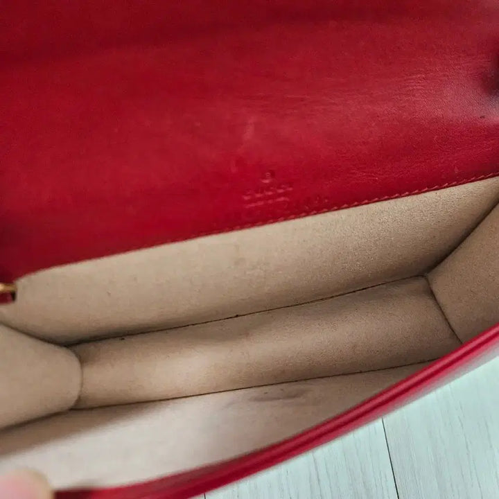 [BUNJANG] Gucci Marmont Mini Chain Bag Red / 구찌 마몬트 체인 미니백 레드