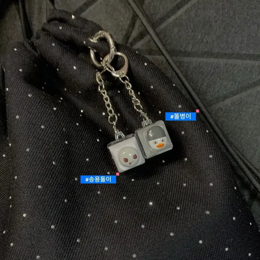 [BUNJANG] RIIZE Riize Handmade Keycap Keyring / [무료배송]라이즈 리라즈 수제 키캡키링 청축