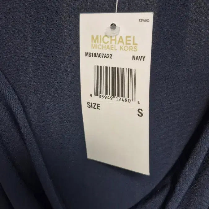[BUNJANG] Michael Kors Navy Jersey Mini Dress Size S / [새제품] 마이클코어스(S) 네이비 저지 미니원피스
