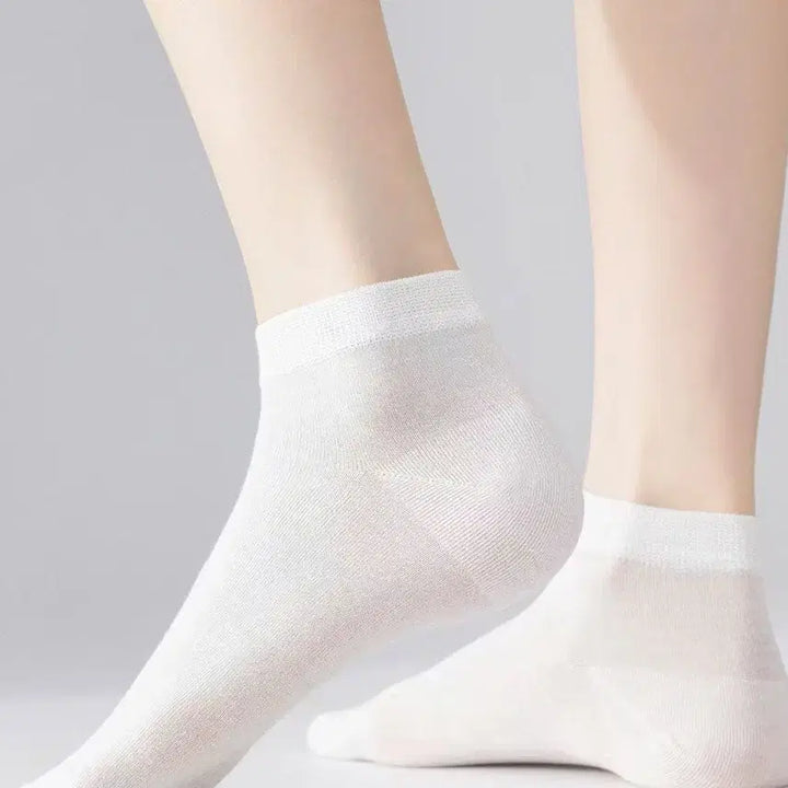 [BUNJANG] Basic Solid Color Socks Set / 무지 기본 단색 양말 세트