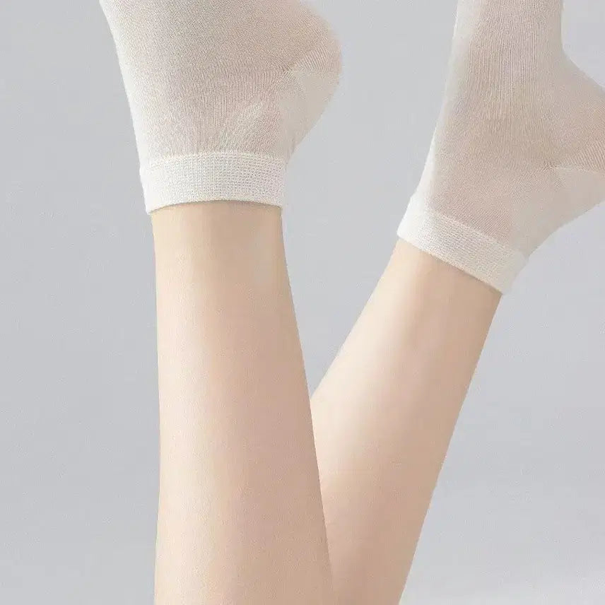 [BUNJANG] Basic Solid Color Socks Set / 무지 기본 단색 양말 세트