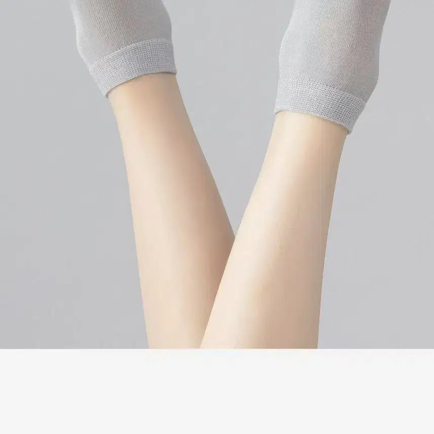 [BUNJANG] Basic Solid Color Socks Set / 무지 기본 단색 양말 세트