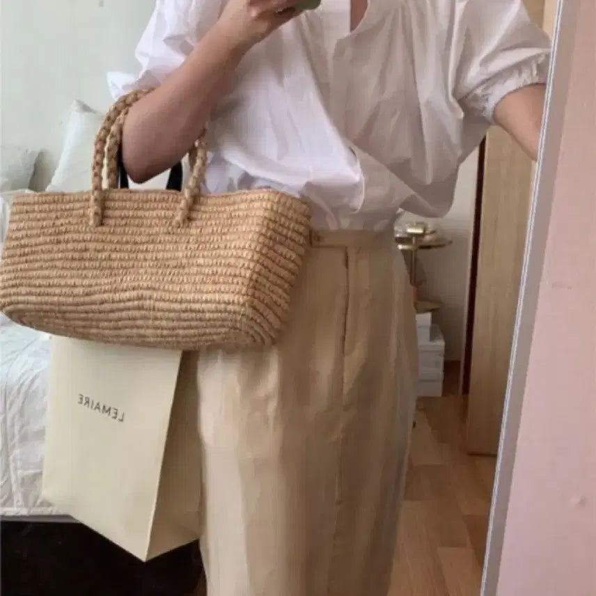 [BUNJANG] Ribbonbit Sage Silky Skirt (M) / 모네마켓(현 리본빛)-세이지 실키 스커트m