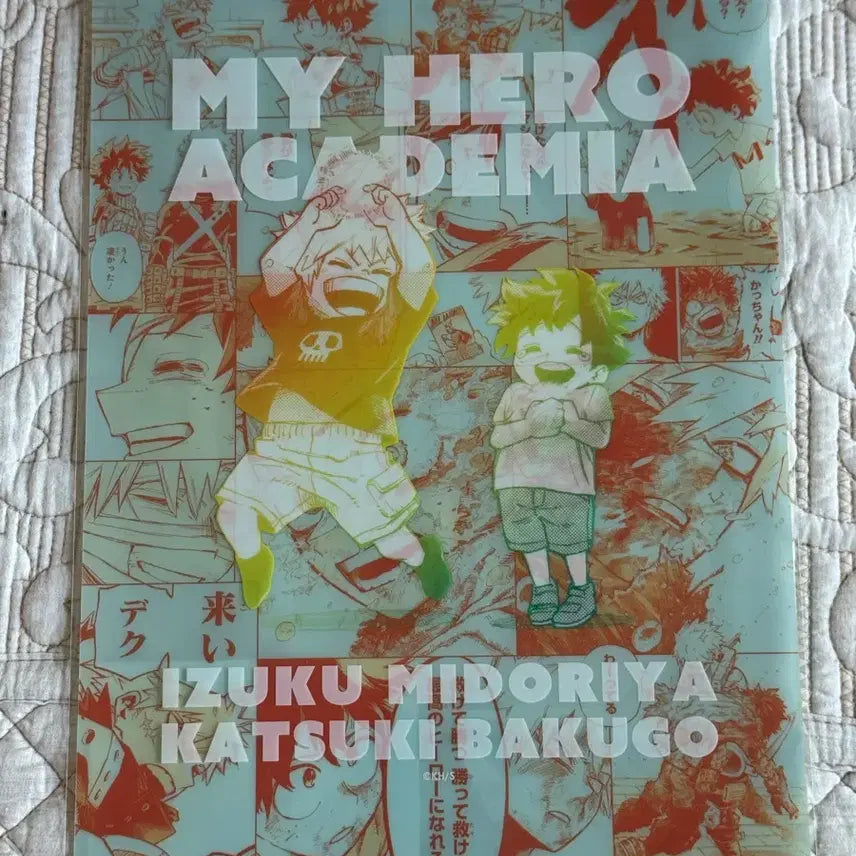 [BUNJANG] My Hero Academia Illustration Exhibition Clear File / 히로아카 원화전 클리어파일 택포 1.5