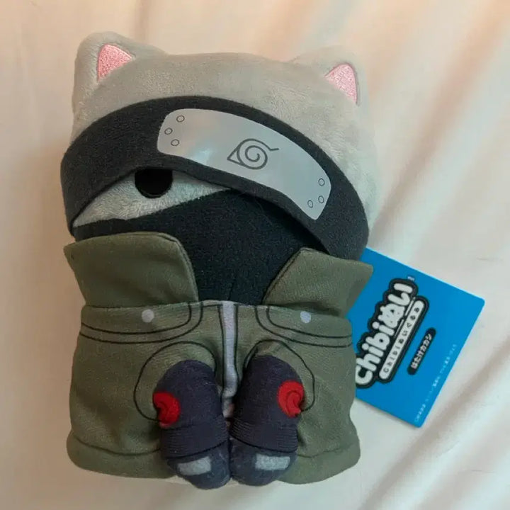 [BUNJANG] Naruto Kakashi Mega Cat 14cm Big Chibi Plush Doll / 나루토 카카시 메가캣 14cm 빅 치비 누이 인형 (키링X)
